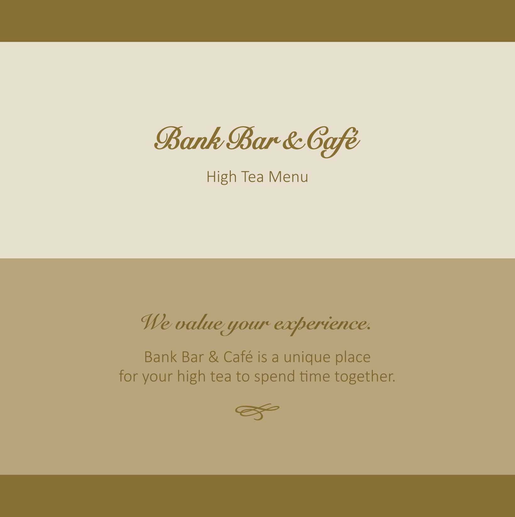 High Tea | The Bank Bazaar